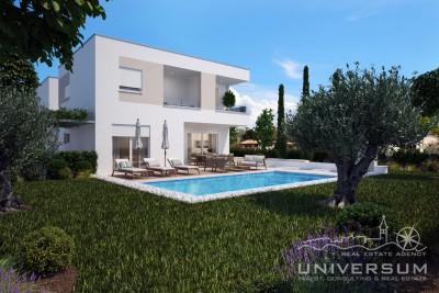 Ein modernes Reihenhaus mit Swimmingpool in der Nähe von Poreč 2