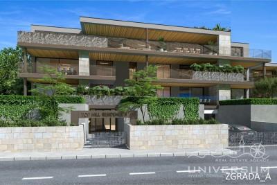Apartment on the 1st floor with a sea view in Novigrad 1