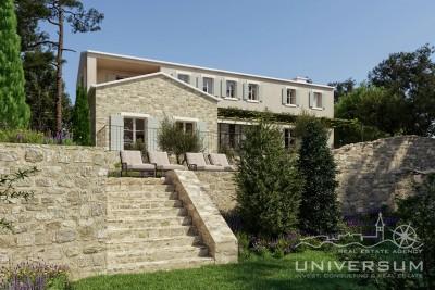 Schöne Villa, umgeben von viel Grün und Meerblick in der Nähe von Novigrad 3