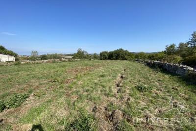 Building land with a view of the sea in the vicinity of Buje 1