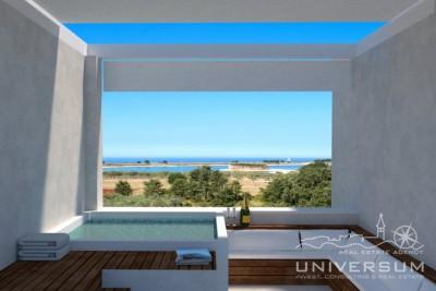 Terraced house with sea view - surroundings Umag - under construction