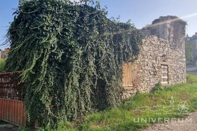 Ruined stone house in Brtonigla