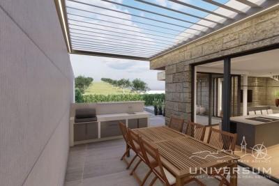 Građevinsko zemljište 518 m² s građevinskom dozvolom za vilu s bazenom – 5 km od Umaga 3