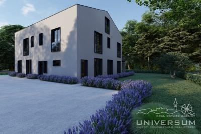 Appartamenti di alta qualità in un piccolo edificio residenziale a Umago - nella fase di costruzione