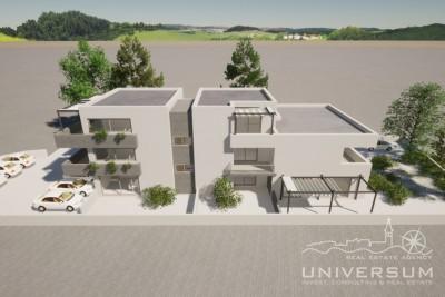 Appartamento moderno con vista mare a Novigrad - Cittanova - nella fase di costruzione