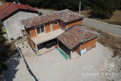 A detached house under construction in the vicinity of Brtonigla is for sale 1