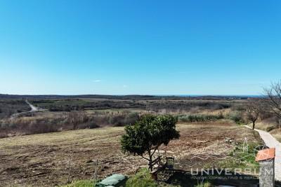 4 building plots with a view of the sea in the vicinity of Buje 3