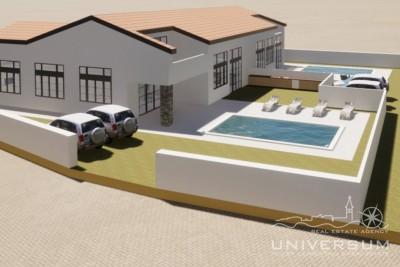 Modern house with pool near Buje - under construction