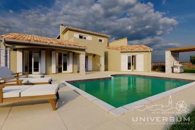 Beautiful house with pool in the vicinity of Buje - under construction