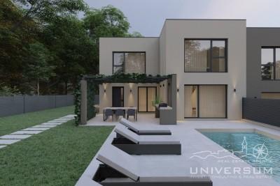 È in vendita una casa a schiera con piscina in costruzione a Cittanova 2