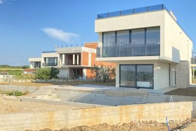 Villa a Verteneglio con terrazza sul tetto e vista sul mare - nella fase di costruzione