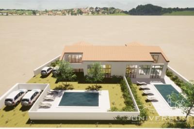 Modern house with pool near Buje 3
