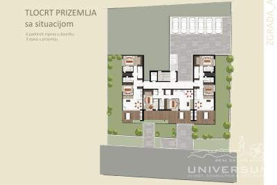 Wohnung in einem modernen Gebäude im Erdgeschoss in Novigrad 4